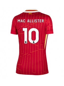 Liverpool Alexis Mac Allister #10 Replika Hemmakläder Dam 2024-25 Kortärmad